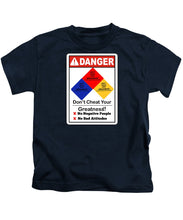 Load image into Gallery viewer, Don't Cheat Your Greatness  - Kids T-Shirt
