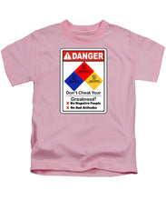 Load image into Gallery viewer, Don't Cheat Your Greatness  - Kids T-Shirt
