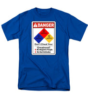 Load image into Gallery viewer, Don't Cheat Your Greatness  - Men's T-Shirt  (Regular Fit)
