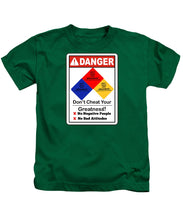 Load image into Gallery viewer, Don't Cheat Your Greatness  - Kids T-Shirt
