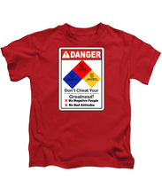 Load image into Gallery viewer, Don't Cheat Your Greatness  - Kids T-Shirt
