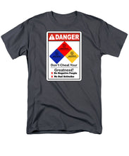 Load image into Gallery viewer, Don't Cheat Your Greatness  - Men's T-Shirt  (Regular Fit)
