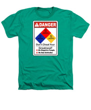 Load image into Gallery viewer, Don't Cheat Your Greatness  - Heathers T-Shirt

