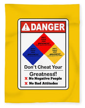 Load image into Gallery viewer, Don't Cheat Your Greatness  - Blanket
