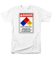 Load image into Gallery viewer, Don't Cheat Your Greatness  - Men's T-Shirt  (Regular Fit)
