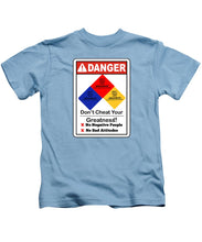 Load image into Gallery viewer, Don't Cheat Your Greatness  - Kids T-Shirt
