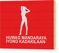 Filipino  - Wood Print