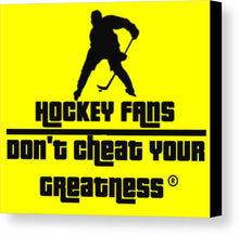 Load image into Gallery viewer, Hockey Fans - Canvas Print
