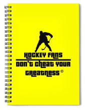 Load image into Gallery viewer, Hockey Fans - Spiral Notebook
