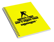 Load image into Gallery viewer, Hockey Fans - Spiral Notebook
