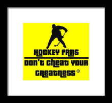 Load image into Gallery viewer, Hockey Fans - Framed Print
