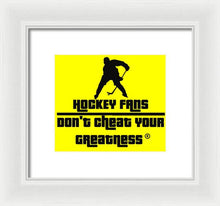 Load image into Gallery viewer, Hockey Fans - Framed Print
