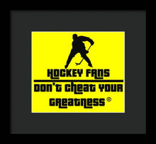 Load image into Gallery viewer, Hockey Fans - Framed Print
