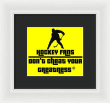 Load image into Gallery viewer, Hockey Fans - Framed Print
