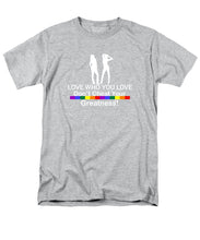 Load image into Gallery viewer, Lgbtq - Men's T-Shirt  (Regular Fit)
