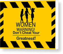 Load image into Gallery viewer, Women's  - Canvas Print
