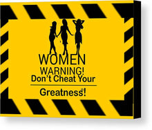 Load image into Gallery viewer, Women's  - Canvas Print
