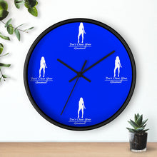 Load image into Gallery viewer, Women's Blue &amp; White Wall clock

