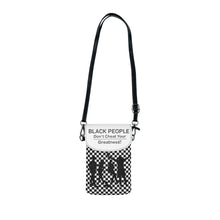 Load image into Gallery viewer, Black People Small Cell Phone Wallet
