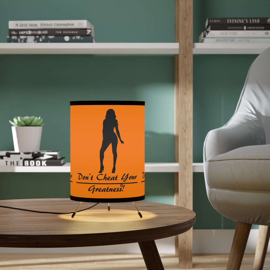 815 Edition Women's Tripod Lamp with High-Res Printed Shade, US\CA plug