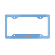 Hindi Metal License Plate Frame