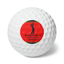 Load image into Gallery viewer, Black People Golf Balls, 6pcs
