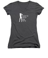 Hebrew - Women's V-Neck