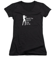 Load image into Gallery viewer, Hebrew - Women's V-Neck
