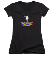 Load image into Gallery viewer, Lgbtq  - Women's V-Neck
