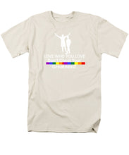 Load image into Gallery viewer, Lgbtq  - Men's T-Shirt  (Regular Fit)
