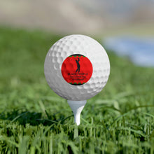 Load image into Gallery viewer, Black People Golf Balls, 6pcs
