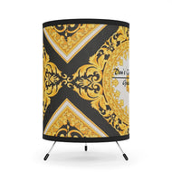 Tripod Lamp with High-Res Printed Shade, US\CA plug