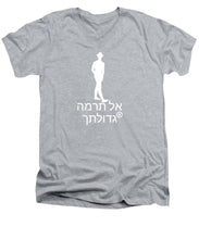 Load image into Gallery viewer, Hebrew - Men's V-Neck T-Shirt
