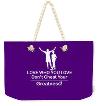Load image into Gallery viewer, Lgbtq  - Weekender Tote Bag
