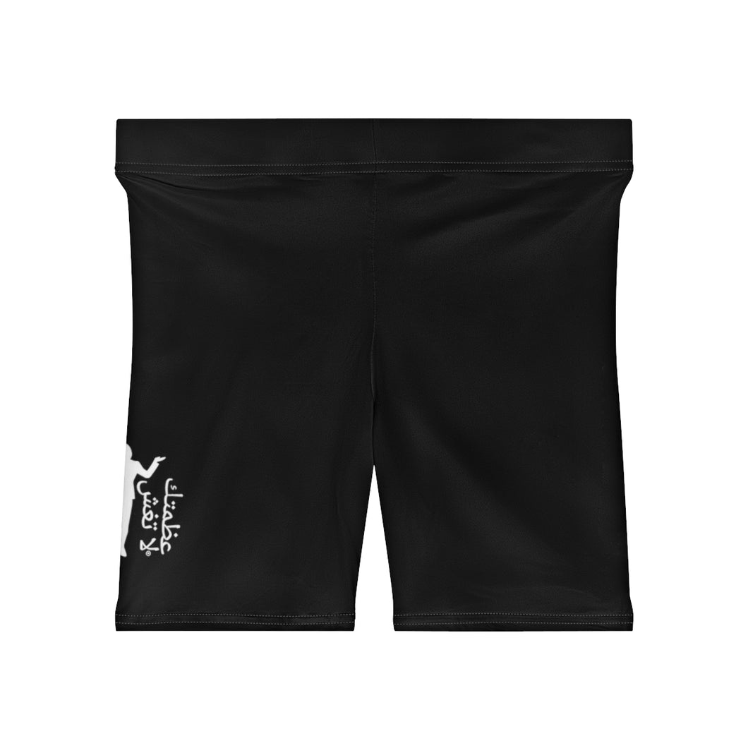Arabic Women's Biker Shorts