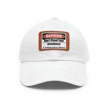 Load image into Gallery viewer, Don't Cheat Your Greatness, Dangerous, Dad Hat with Leather Patch
