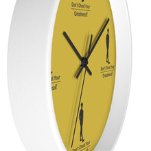 Load image into Gallery viewer, Black &amp; Gold Wall clock
