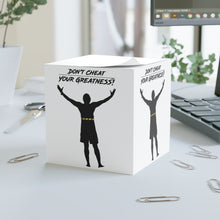 Load image into Gallery viewer, Note Cube
