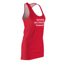 Load image into Gallery viewer, Faithful Women's Cut &amp; Sew Racerback Dress
