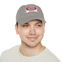 Load image into Gallery viewer, Don't Cheat Your Greatness, Dangerous, Dad Hat with Leather Patch
