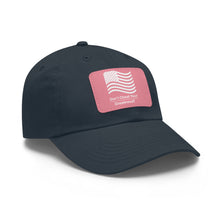 Load image into Gallery viewer, USA Dad Hat with Leather Patch
