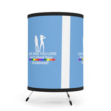 Load image into Gallery viewer, LGBTQ Lesbians Tripod Lamp with High-Res Printed Shade, US\CA plug
