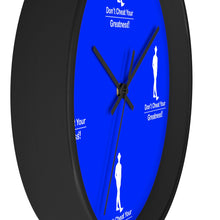 Load image into Gallery viewer, Blue &amp; White Wall clock
