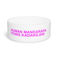 Filipino Pet Bowl