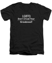 Load image into Gallery viewer, LGBTQ - Men's V-Neck T-Shirt
