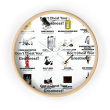 Load image into Gallery viewer, Black Inventors Wall clock
