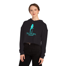 Load image into Gallery viewer, Women’s Cropped Hooded Sweatshirt
