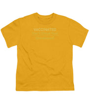 Load image into Gallery viewer, Vaccinated - Youth T-Shirt
