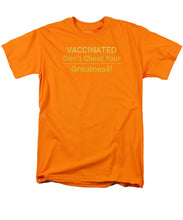 Load image into Gallery viewer, Vaccinated - Men's T-Shirt  (Regular Fit)
