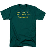 Load image into Gallery viewer, Vaccinated - Men's T-Shirt  (Regular Fit)
